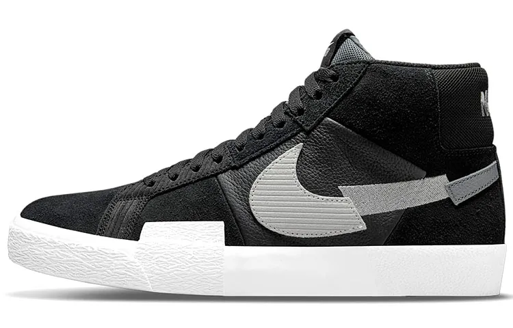 Nike Blazer Mid Mosaic Black Grey