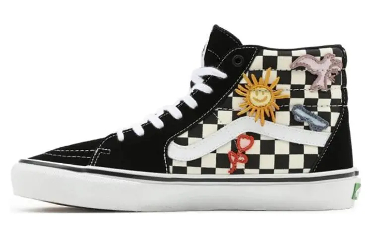 Sk8 Skateistan x Sk8 Skate Vans-Hi 'Checkerboard'