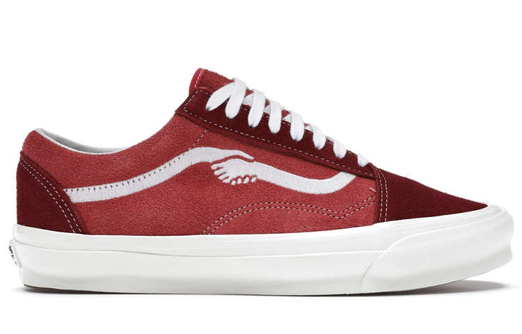 Кеды Vans Old Skool Notre (красные) — фото 2
