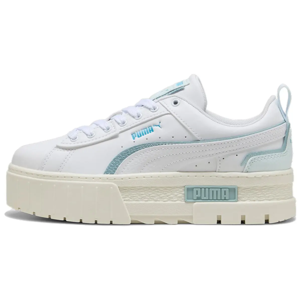 PUMA Mayze Low top Skateboard Shoes Women's White Blue