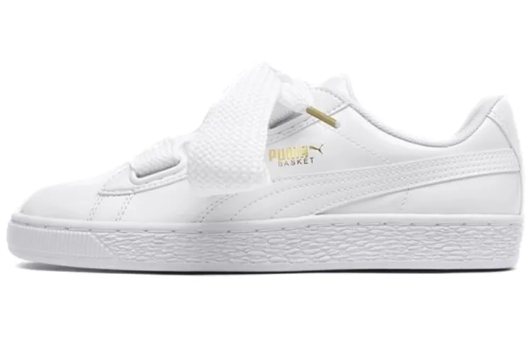 PUMA Basket Heart Patent 'White' Women's