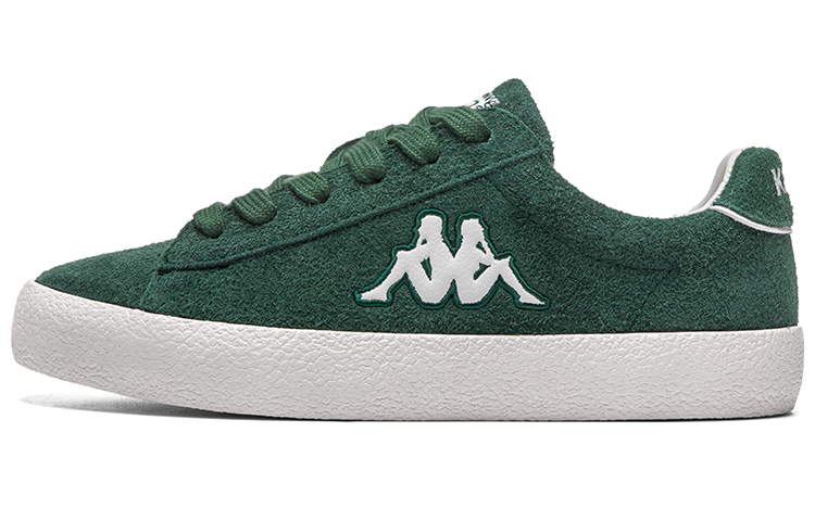 Kappa Breathable Slip Resistant Abrasion Resistant Low top Skateboard Shoes Unisex Copper Green