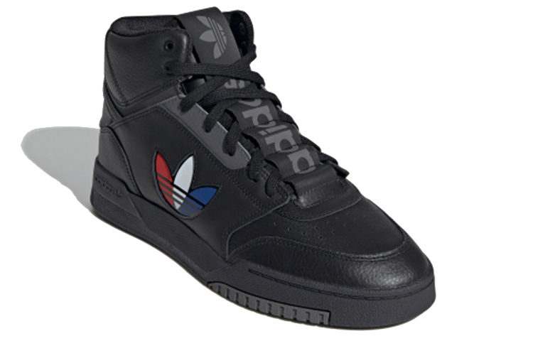 Мужские кеды adidas Drop Step XL (черно-красно-сине-белые) — Чёрный / красный / синий / белый — фото 3
