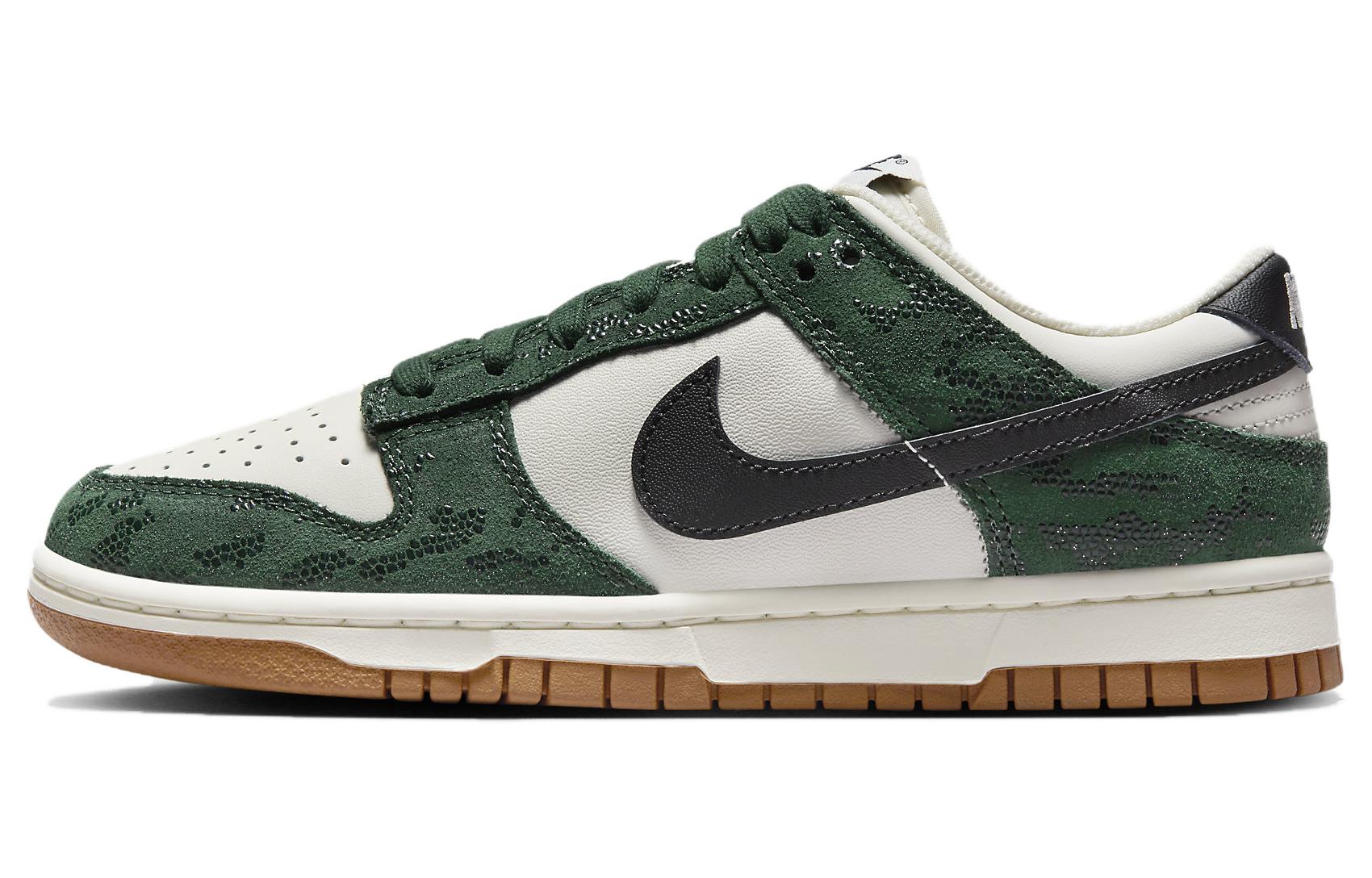 Женские кроссовки Nike Nike Dunk (бело-зеленые)
