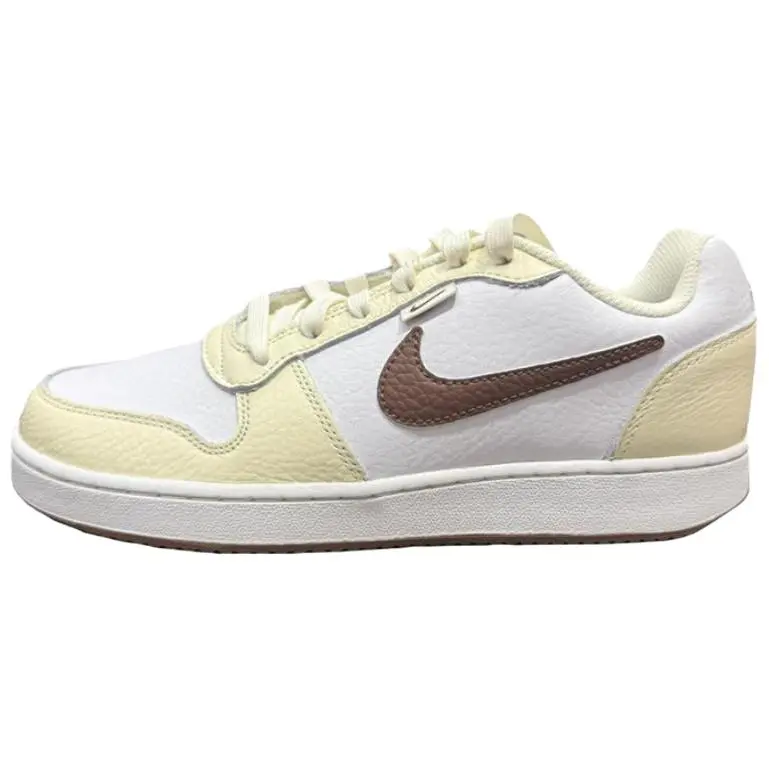 Nike EBERNON Abrasion Resistant Low top Skateboard Shoes Men's White