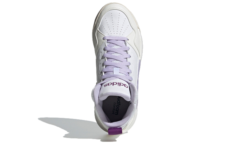Женские кеды adidas neo PLAY9TIS 2.0 (бело-фиолетовые) — фото 4