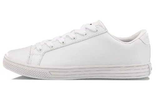 Li Ning Skateboard Shoes Women's Low Top White