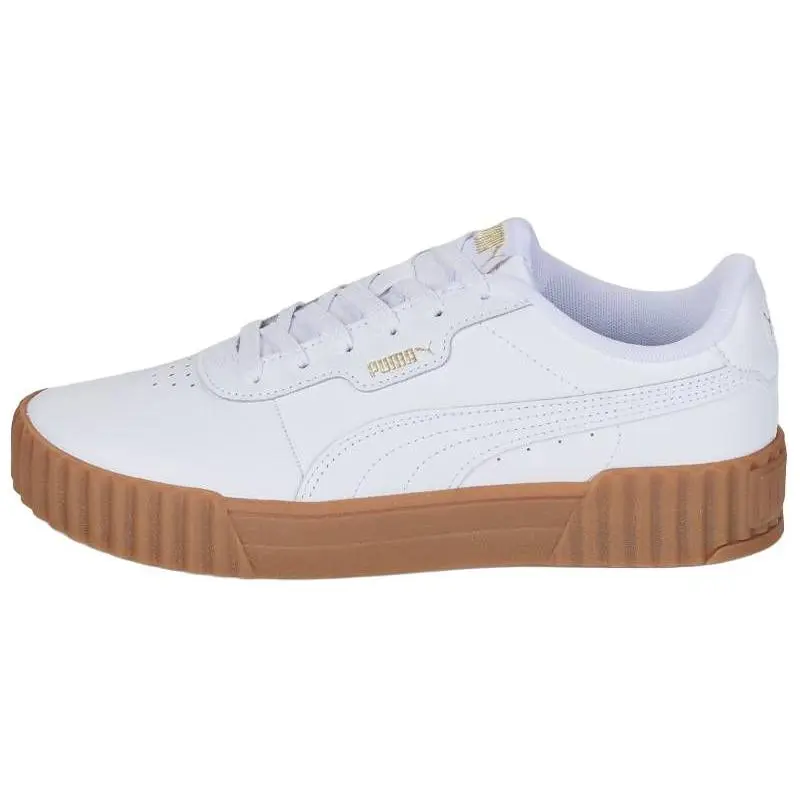 PUMA Carina 3.0 Abrasion Resistant Abrasion Resistant Low top Skateboard Shoes Women's White