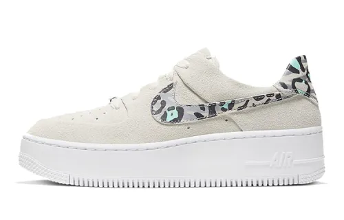 Nike Air Force 1 Sage Low Team Gold Leopard Women's