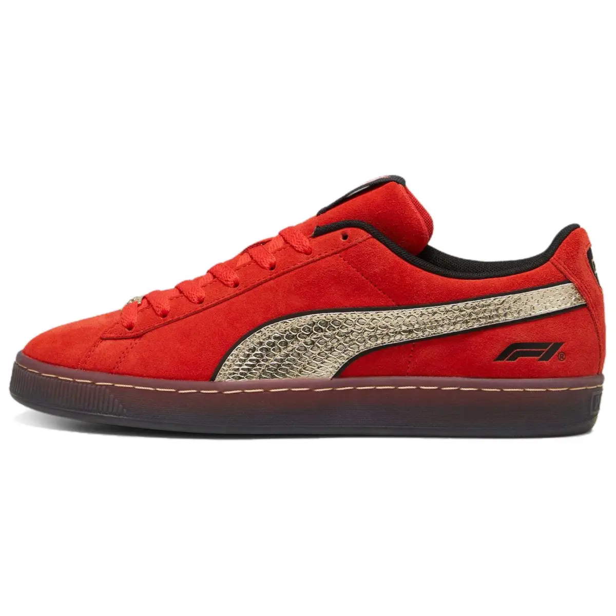 PUMA X Formula 1 Shanghai Gp Suede 'Pop Red Gold'