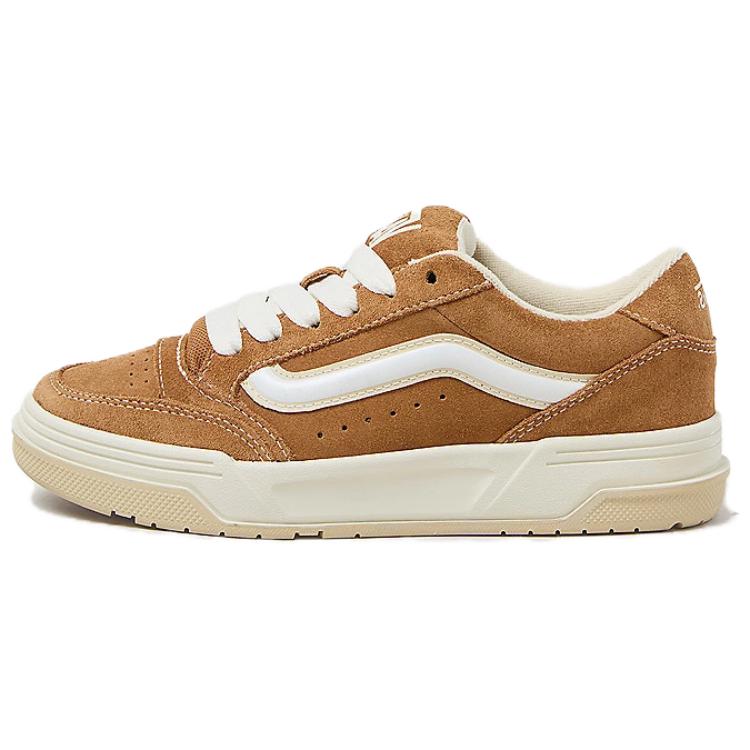 Кеды Vans Hylane (коричнево-белые)