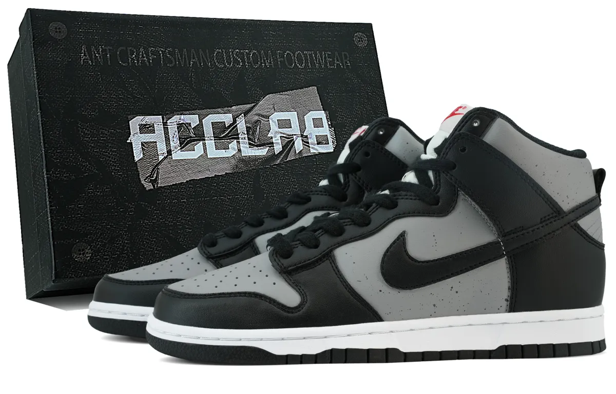 Nike Dunk Slip Resistant Abrasion Resistant Slip Resistant Abrasion Resistant High top Skateboard Shoes Unisex