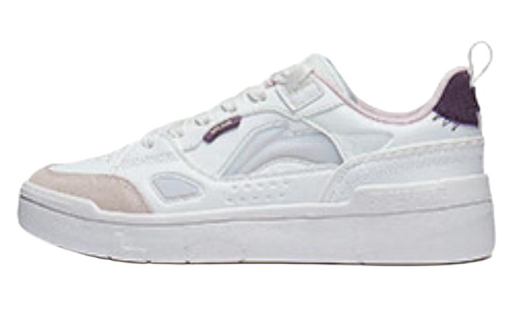 Li Ning Common 80s Slip Resistant Abrasion Resistant Slip Resistant Abrasion Resistant Low top Skateboard Shoes Women's