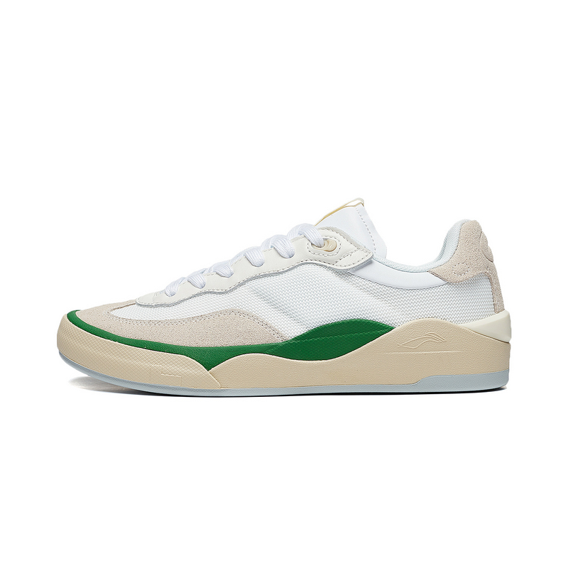 Li Ning Skategeneral Low top Skateboard Shoes Men's Snow Eggnog Gray