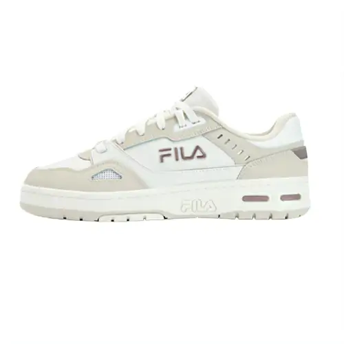 FILA Glory Comfortable Low top Skateboard Shoes Men's Snow Beige