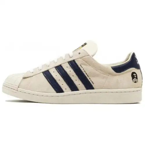 Superstar A Bathing Ape x Superstar Adidas Originals 80s 'Tan'