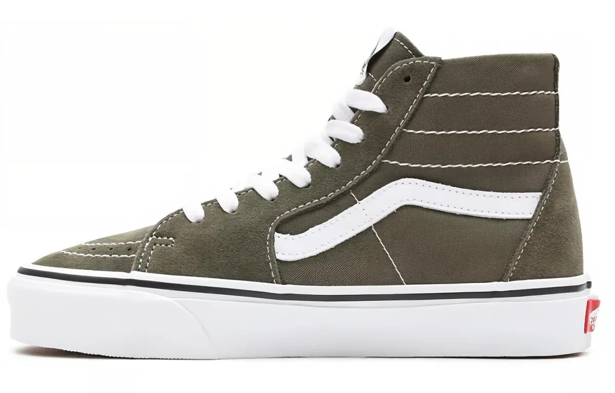 Vans Sk8 hi Tapered Shoes Green Dark Green