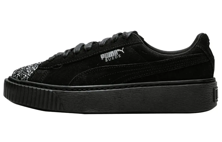 PUMA Suede Platform 'Crushed Gem Black' Women's