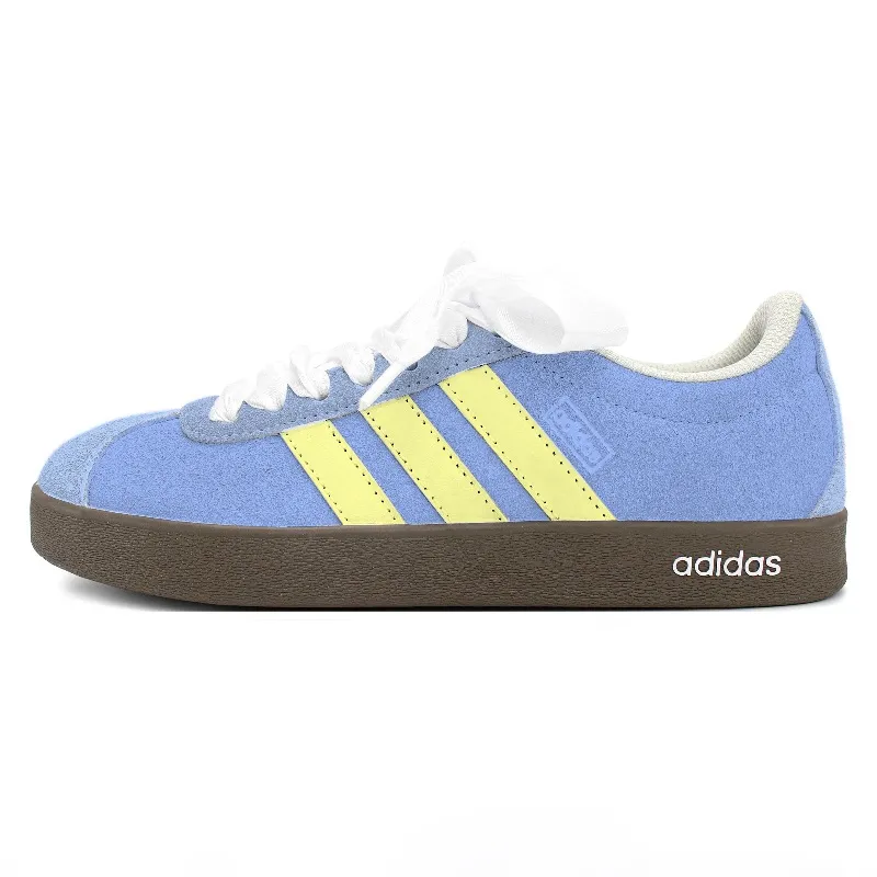 Adidas VL COURT 2.0 Suede Low top Skateboard Shoes Unisex Sky Blue
