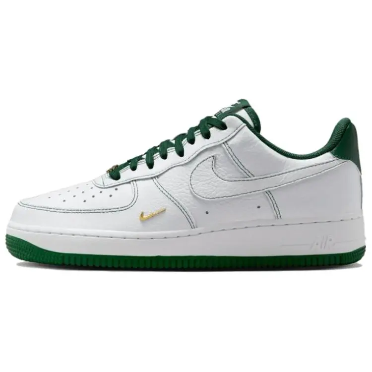 Nike Air Force 1 Abrasion Resistant Abrasion Resistant Low top Skateboard Shoes Women's White Green