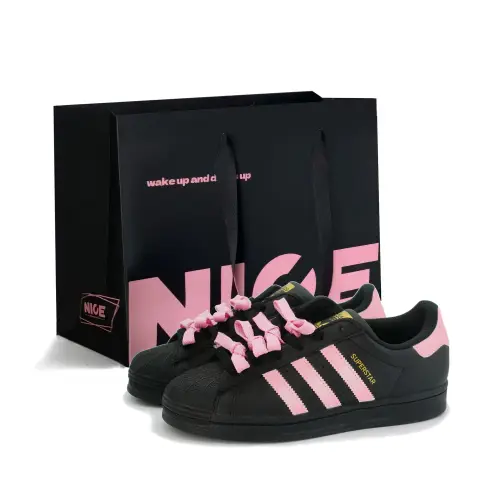 Adidas Originals SUPERSTAR Night Sakura Story Wear resistant And Lightweight Abrasion Resistant Lightweight Low top