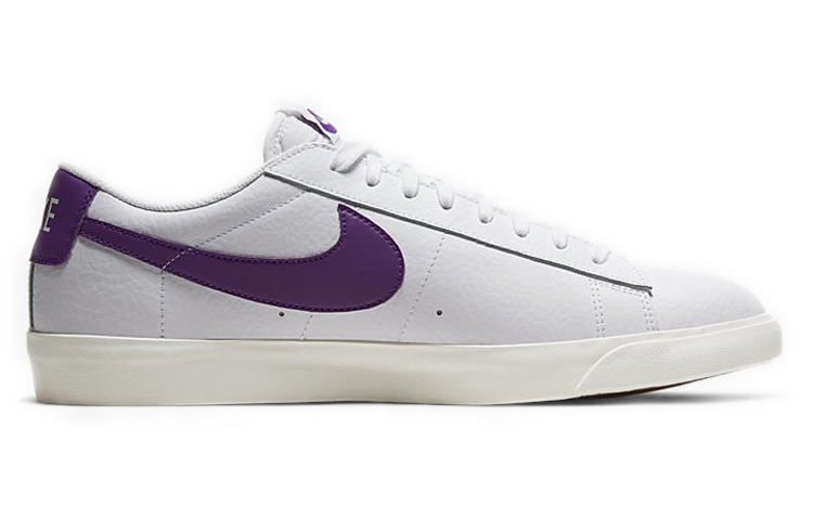 Кеды Nike Blazer "Voltage Purple" (бело-фиолетовые) — Белыйфиолетовый — фото 2
