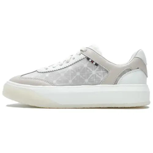 FILA OLIMPICA Comfortable Low top Skateboard Shoes Women's White Pink
