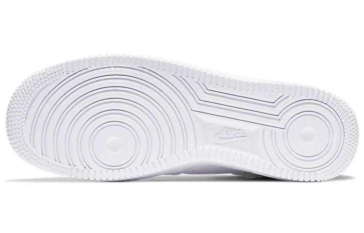 Женские кроссовки Nike Air Force 1 07 SE Worldwide (бело-зелено-оранжевые) — фото 6