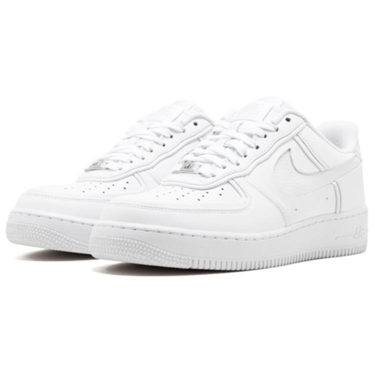 Кроссовки Nike Air Force 1 John Elliott White (белые) — Белый — фото 3