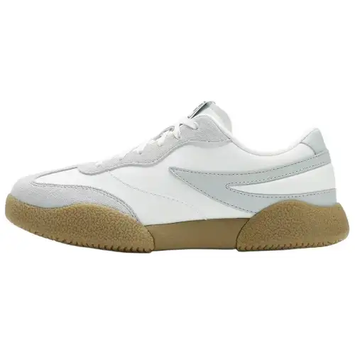 FILA PENGUIN Abrasion Resistant Low top Skateboard Shoes Women's White Gray