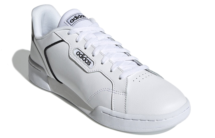 Мужские кеды adidas neo Roguera (бело-черные) — фото 3