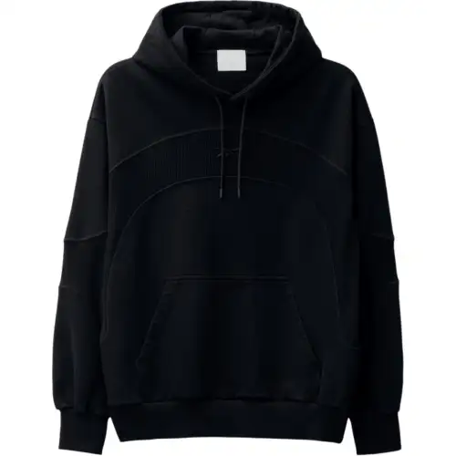 Reebok Panelled Cotton Hoodie