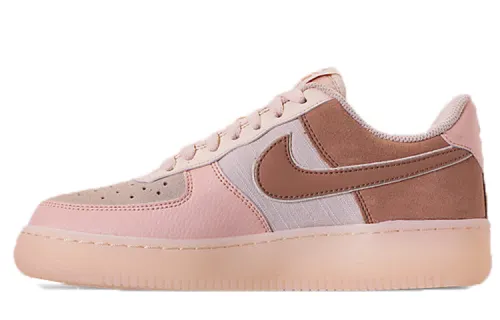 Nike Air Force 1 07 Air Force 1 wrapped anti-slip low-top sneakers women's pink brown