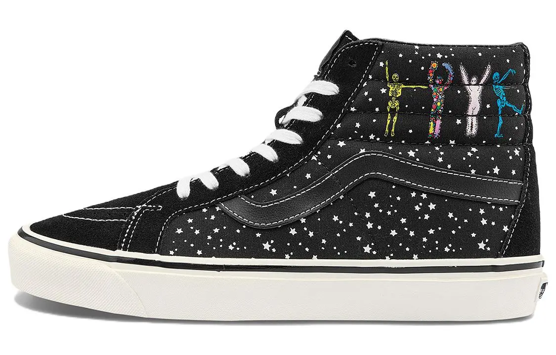 Vans SK8 38 DX High top Skateboard Shoes Unisex Black