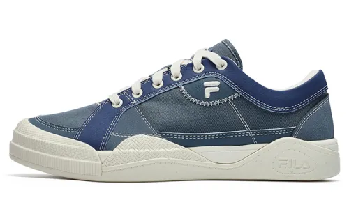FILA FUSION Comfortable Low top Skateboard Shoes Women's Coastal Blue