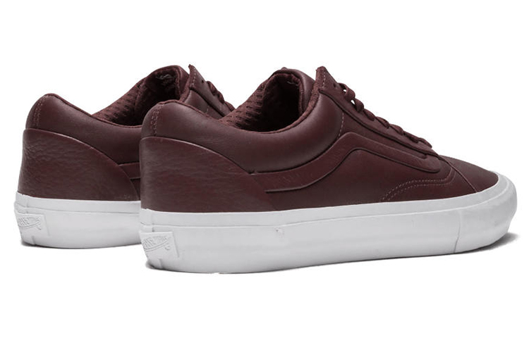 Кеды Vans Old Skool ST LX (бордовые) — фото 4