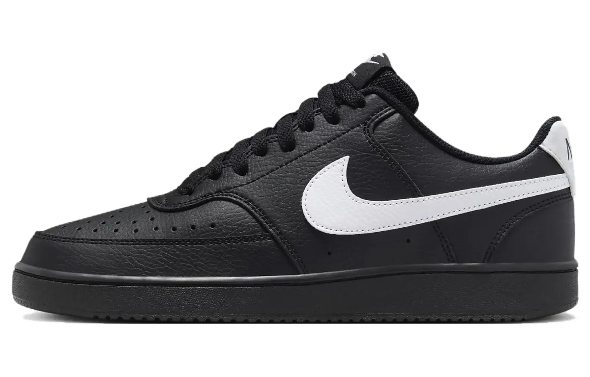 Nike Court Vision Low Shoes 'Black White'