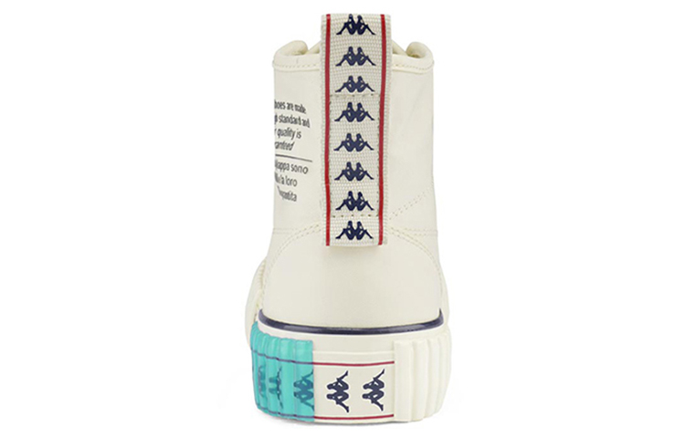 Kappa KOLUMN High top Skateboard Shoes Unisex Ecru