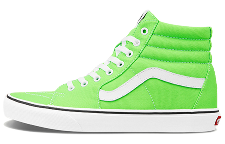 Sk8 Vans-Hi 'Neon Green Gecko'