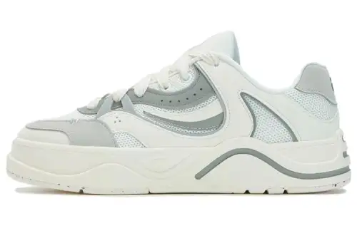 FILA FUSION Bank Dx Skate Shoes 'White Grey'