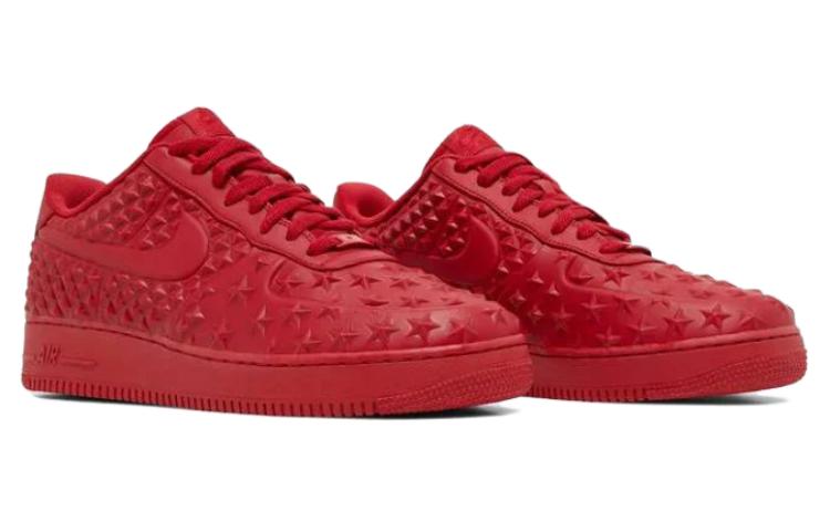 Мужские кроссовки Nike Air Force 1 Low Independence Day (красные) — фото 3