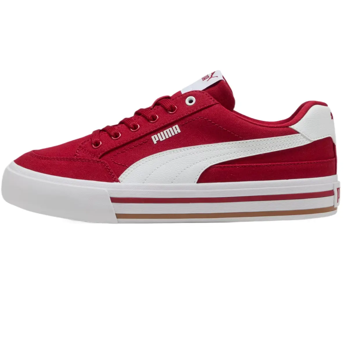 PUMA Formstrip Low top Skateboard Shoes Unisex Red White