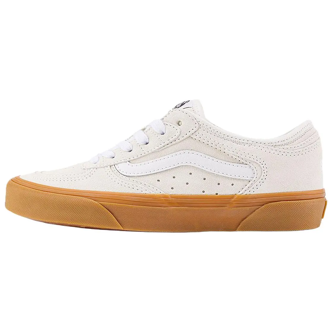 Vans Rowley Classic Low top Skateboard Shoes Unisex Ecru