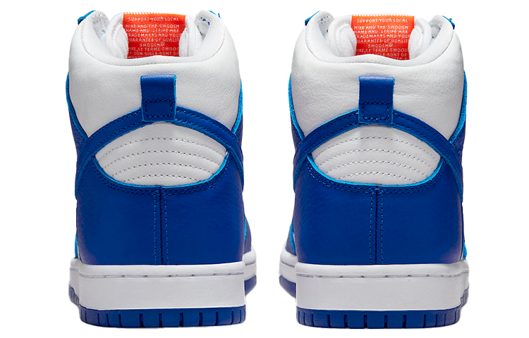 Мужские кроссовки Nike Dunk SB Pro ISO Kentucky (бело-синие) — фото 5