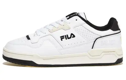 FILA Targa Low top Skateboard Shoes Unisex White Black