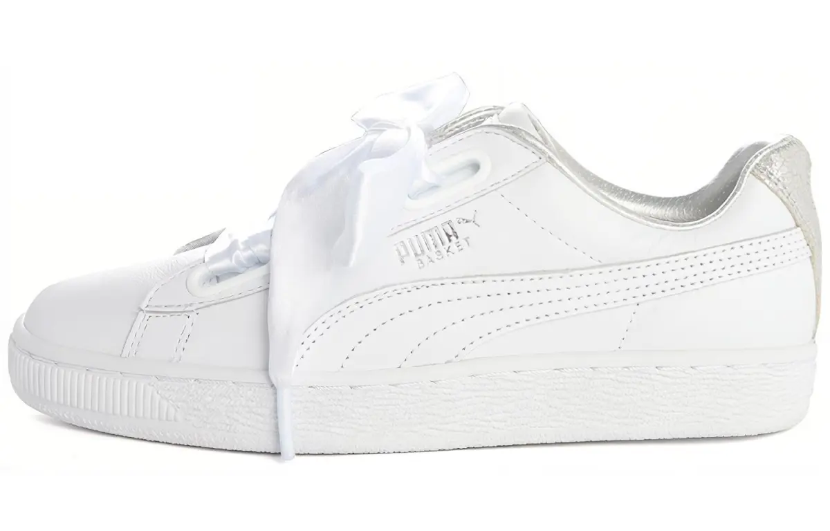 PUMA Suede Heart Crush White Women's