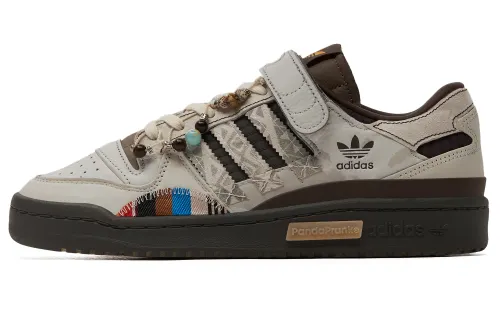 Adidas Originals FORUM 84 Abrasion Resistant Abrasion Resistant Low top Skateboard Shoes Unisex Beige Brown