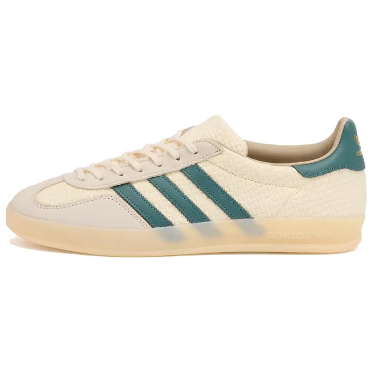 Gazelle Adidas Originals Indoor 'Cotton Weave Pack - Cream Preloved Teal'