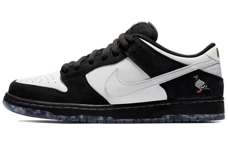 Nike Sb Dunk Low Panda Pigeon Engraved
