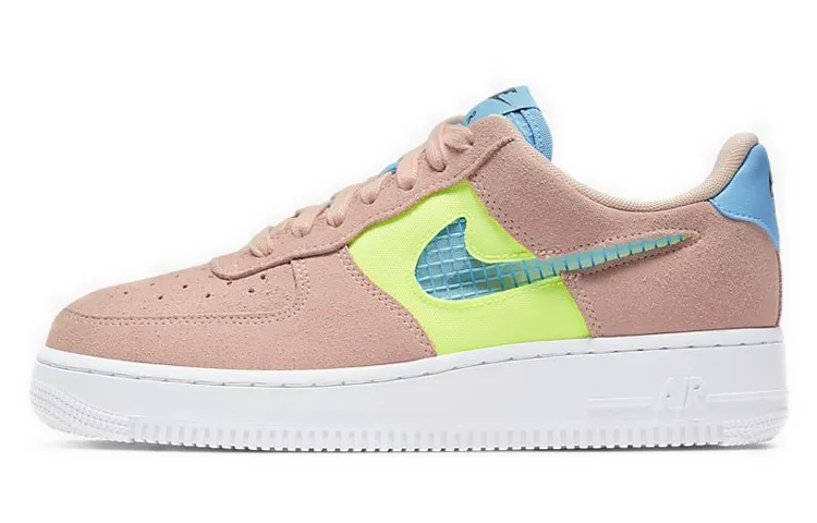 Nike Air Force 1 Low Washed Coral Ghost Green Women's